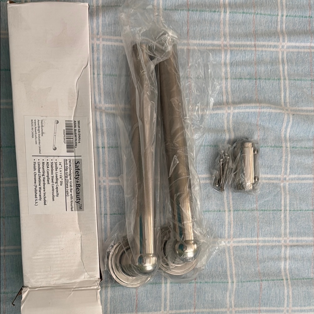 24” designer grab bar